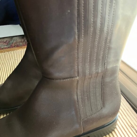 Women's Boots - Calvin Klein Wide Calf - Picture 4 of 10